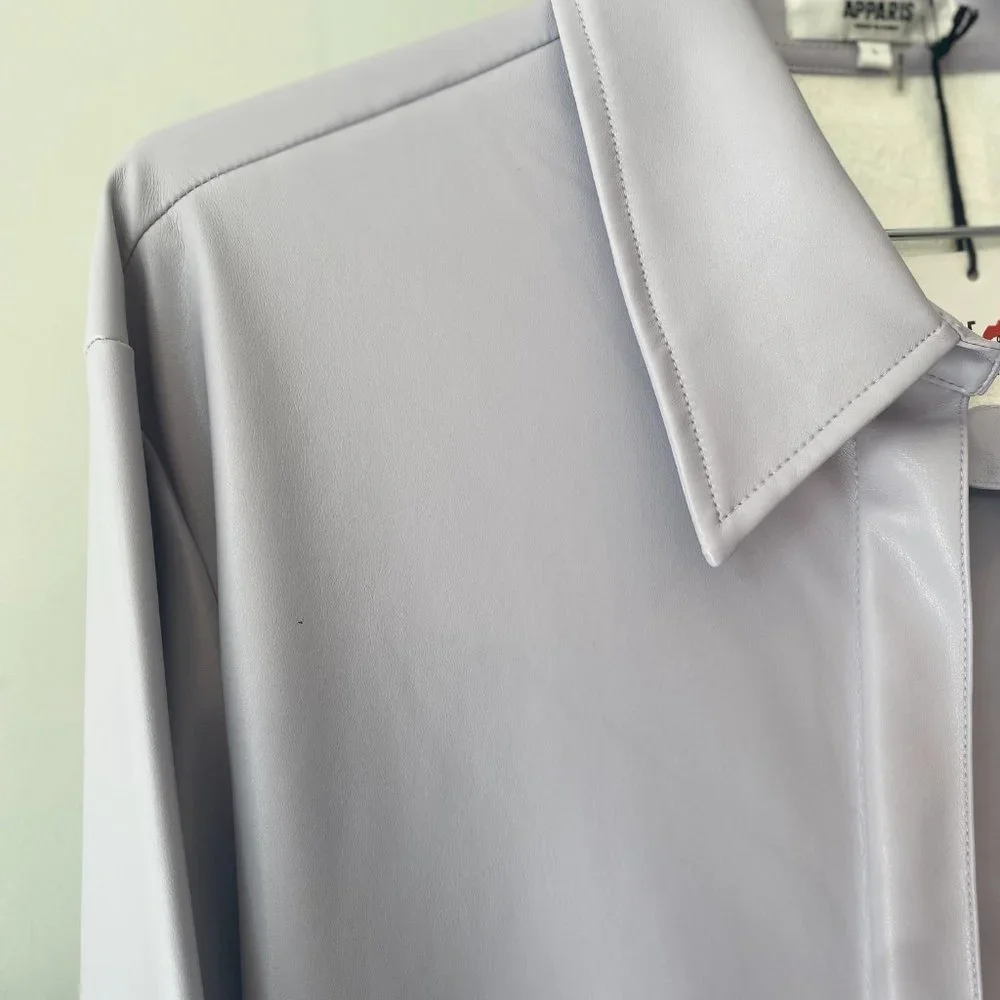 Apparis Frida Lilac Shirt/Shirtdress - Picture 2 of 4